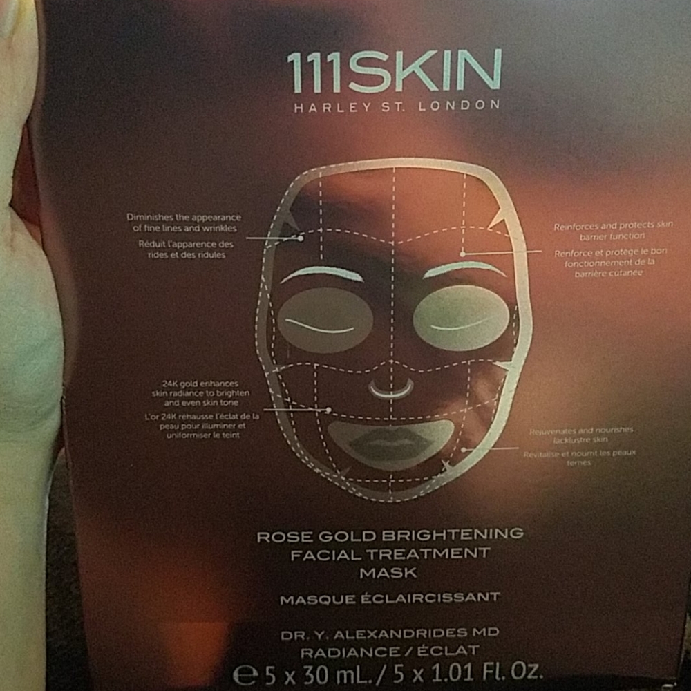 111SKIN rose gold mask